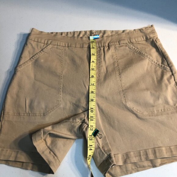 Nautica Jeans Women's Tan Shorts Size L - Picture 6 of 12